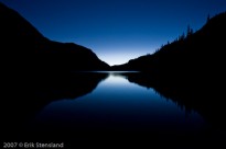 silhouette, lake verna, stars